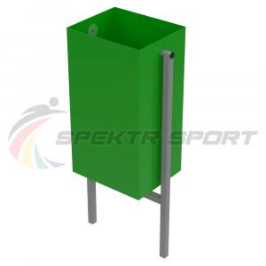 Купить Урна для мусора прямоугольная 370х250х650 мм в Донецке 