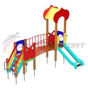 Купить Детский игровой комплекс Полянка ДИК 1603 в Донецке 