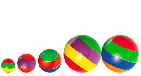 Купить Мячи резиновые (комплект из 5 мячей различного диаметра) в Донецке 