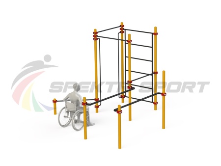 Купить Спортивный комплекс для инвалидов-колясочников WRK-D18_76mm в Донецке 