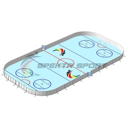 Купить Хоккейная коробка, борта фанера 12 мм, 30×15 в Донецке 