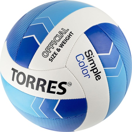 Купить Мяч волейбольный Torres Simple Color любительский р.5 в Донецке 